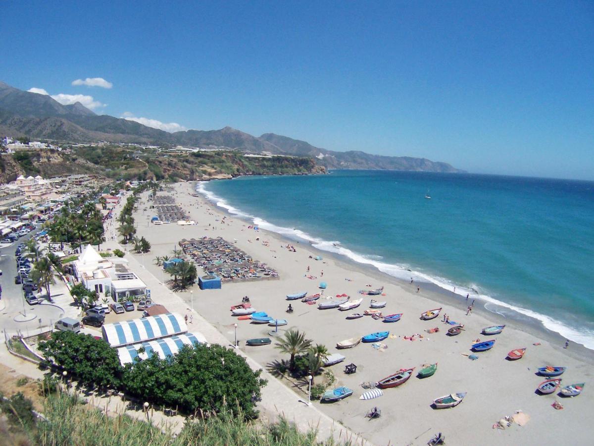 Burriana Front Line Appartement Nerja Buitenkant foto